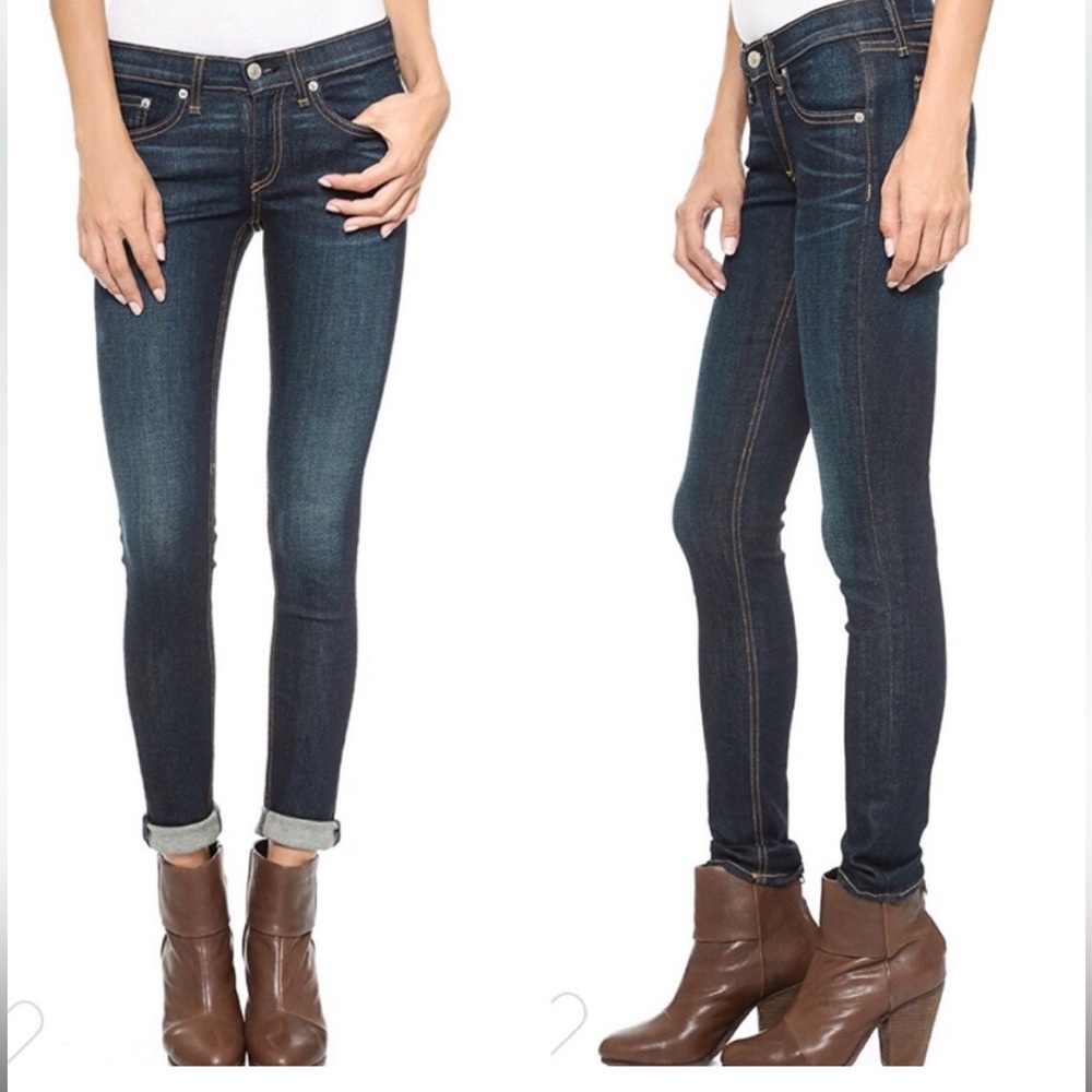 Rag & Bone Mid Rise Skinny Jean Size 28